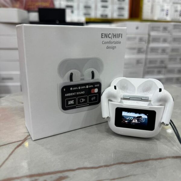 Latest Airpods pro 2 with LCD touchscreen display bluetooth 5.3 for ios and android