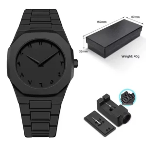 Orignal Black Aura Arabic Watch 100% orignal and (hight quality)